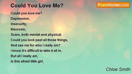 Chloe Smith - Could You Love Me?