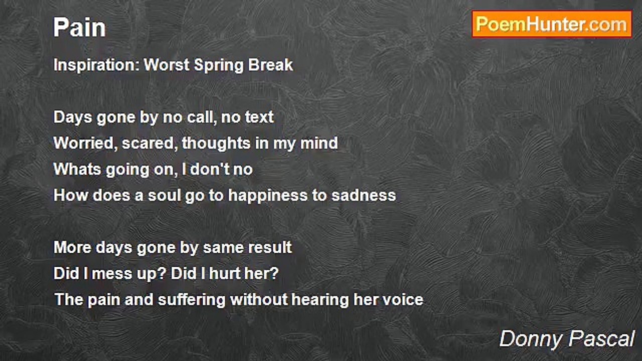 Donny Pascal - Pain