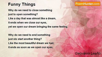 Geovanni Leaño - Funny Things