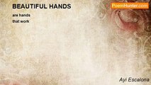 Ayi Escalona - BEAUTIFUL HANDS