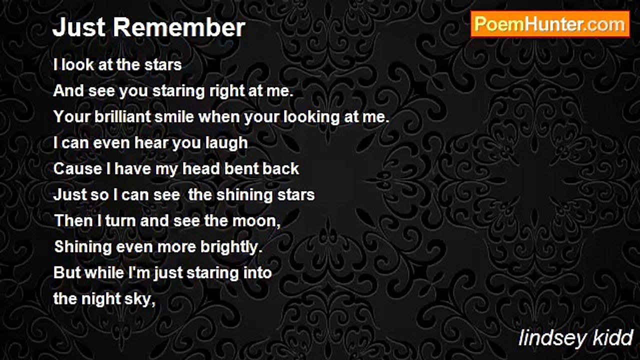 lindsey kidd - Just Remember