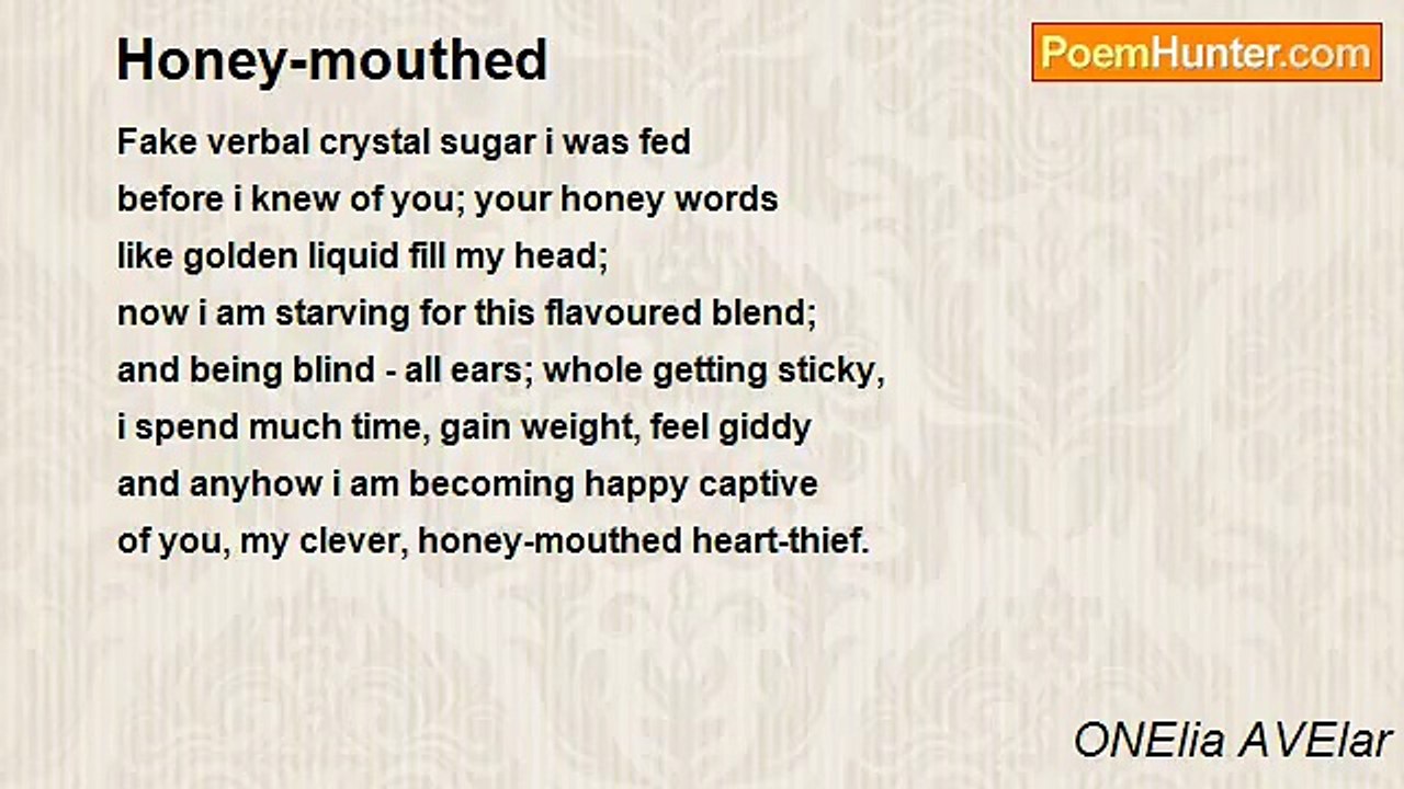 ONElia AVElar - Honey-mouthed