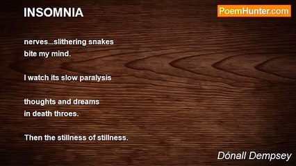 Dónall Dempsey - INSOMNIA