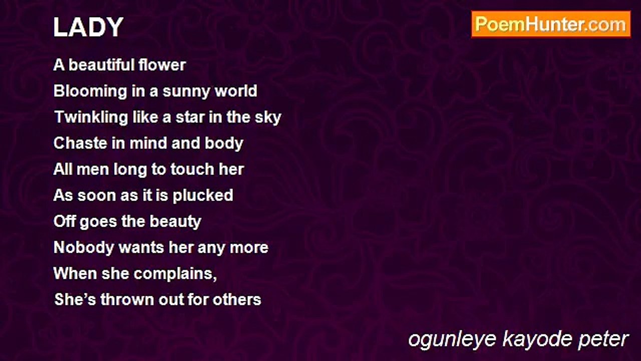 ogunleye kayode peter - LADY