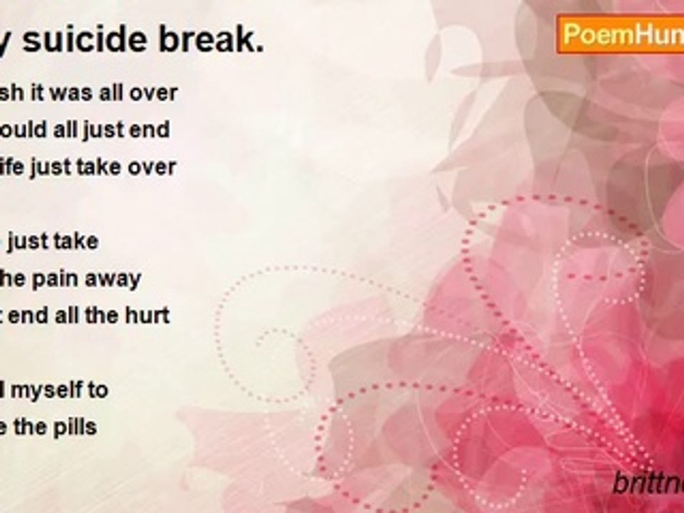 brittney keith - My suicide break.