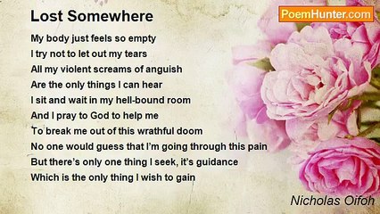 Nicholas Oifoh - Lost Somewhere