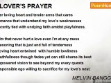 MELVIN BANGGOLLAY - A LOVER'S PRAYER