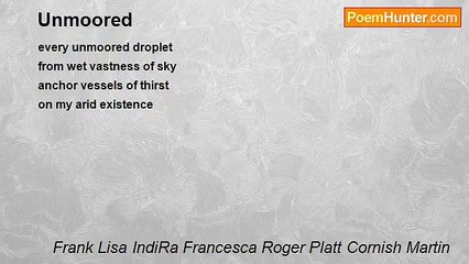 Frank Lisa IndiRa Francesca Roger Platt Cornish Martin - Unmoored