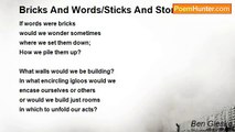 Ben Gieske - Bricks And Words/Sticks And Stones