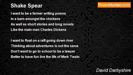 David Darbyshire - Shake Spear