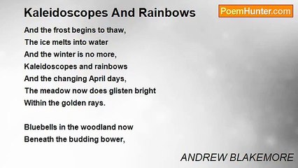 ANDREW BLAKEMORE - Kaleidoscopes And Rainbows