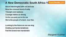 Margaret Kollmer - A New Democratic South Africa 1994