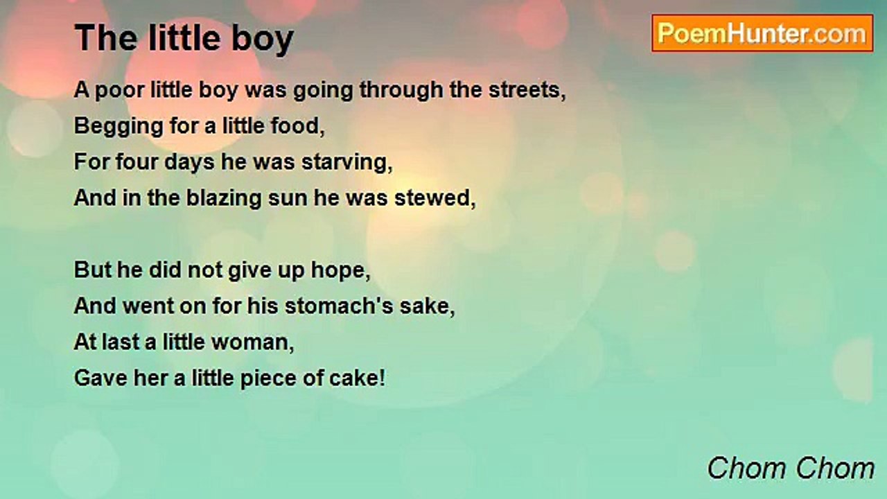 Chom Chom - The little boy