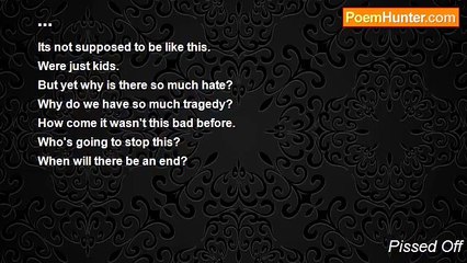 Pissed Off - ...