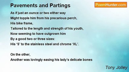 Tony Jolley - Pavements and Partings