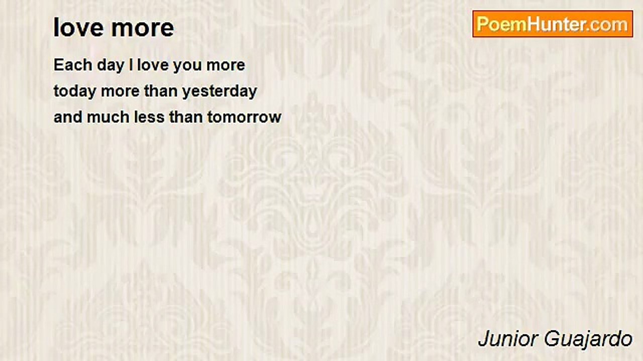 Junior Guajardo - love more