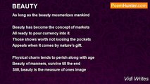 Vidi Writes - BEAUTY
