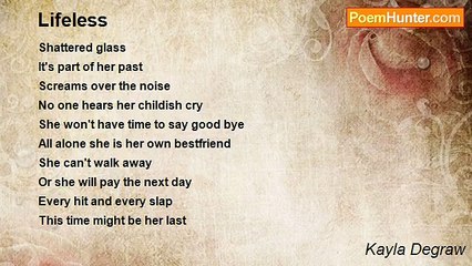 Kayla Degraw - Lifeless