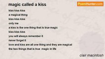 clair macintosh - magic called a kiss