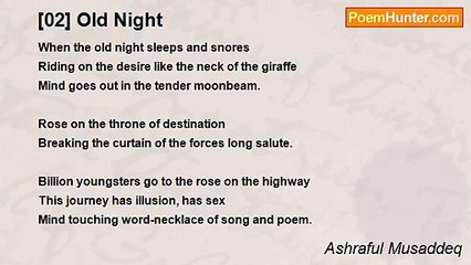 Ashraful Musaddeq - [02] Old Night