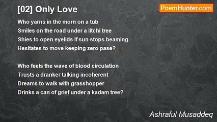 Ashraful Musaddeq - [02] Only Love