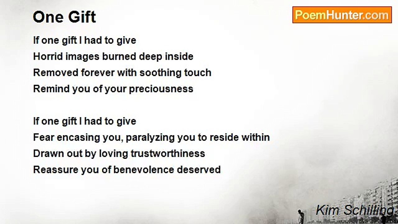 Kim Schilling - One Gift