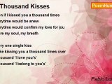 Pablo Loves Life - A Thousand Kisses