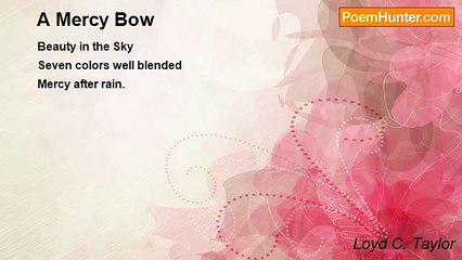Loyd C. Taylor - A Mercy Bow