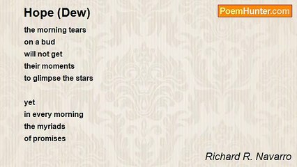 Richard R. Navarro - Hope (Dew)
