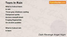 Dark Revenge Angel Night - Tears In Rain