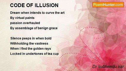 Dr subhendu kar - CODE OF ILLUSION