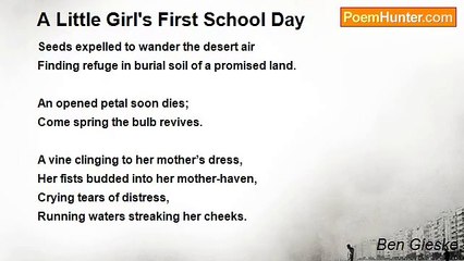 Ben Gieske - A Little Girl's First School Day