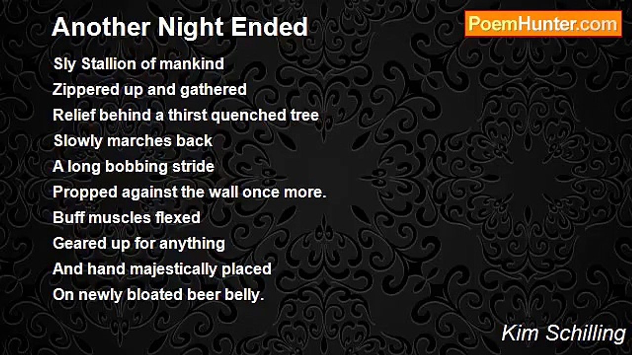 Kim Schilling - Another Night Ended