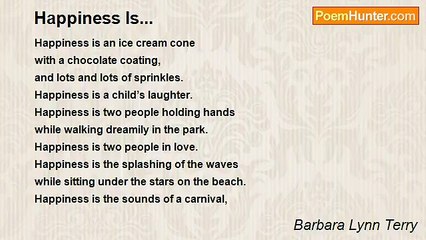 Barbara Lynn Terry - Happiness Is...