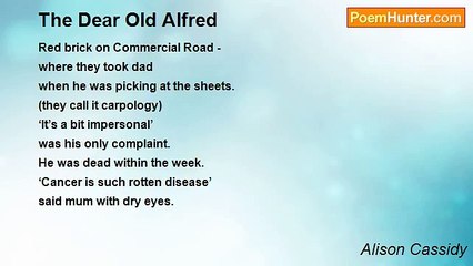 Alison Cassidy - The Dear Old Alfred