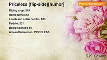R.K. Cowles - Priceless [flip-side][humor]