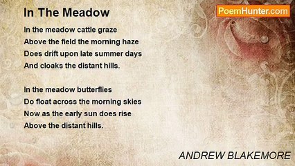 ANDREW BLAKEMORE - In The Meadow