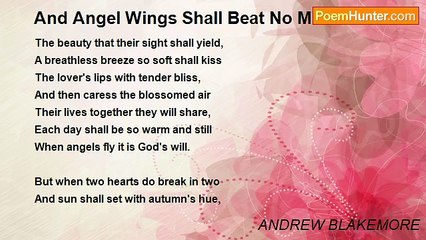 ANDREW BLAKEMORE - And Angel Wings Shall Beat No More