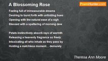 Theresa Ann Moore - A Blossoming Rose