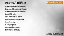gabby sutherland - Angels And Rain