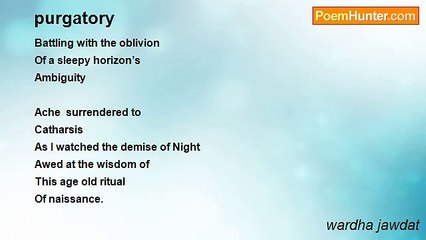 wardha jawdat - purgatory