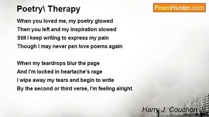 Harry J. Couchon Jr - Poetry\ Therapy