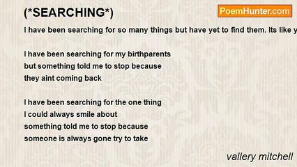 vallery mitchell - (*SEARCHING*)