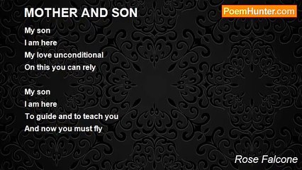 Rose Falcone - MOTHER AND SON