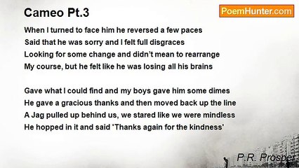 P.R. Prosper - Cameo Pt.3