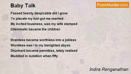 Indira Renganathan - Baby Talk
