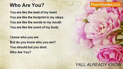 YALL ALREADY KNOW - Who Are You?