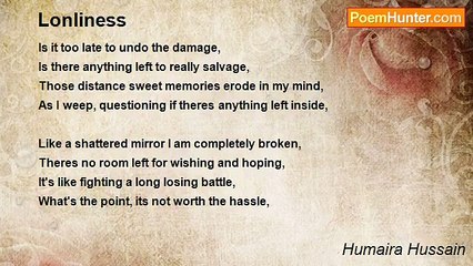 Humaira Hussain - Lonliness