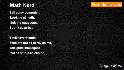 Dagan Marti - Math Nerd
