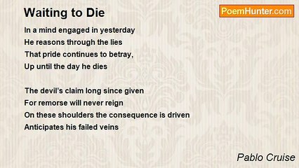 Pablo Cruise - Waiting to Die